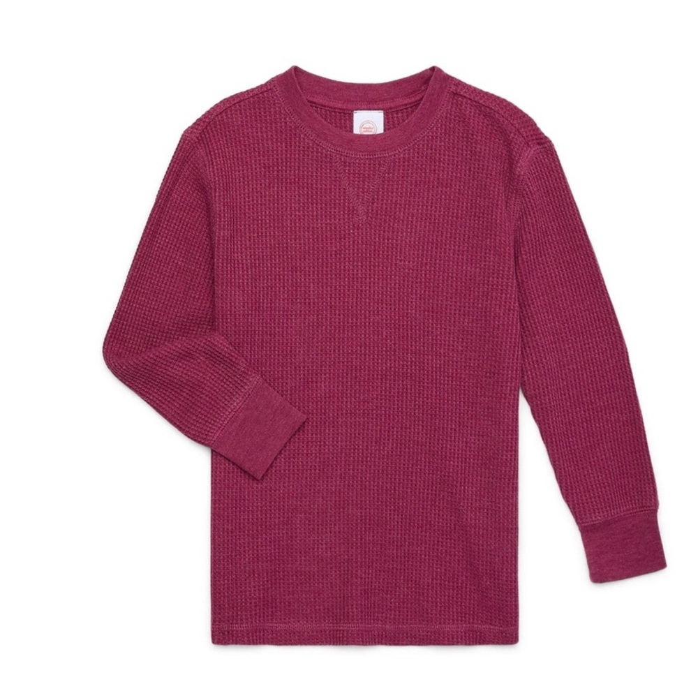 Wonder Nation Boys Thermal Top with Long Sleeves Size XL